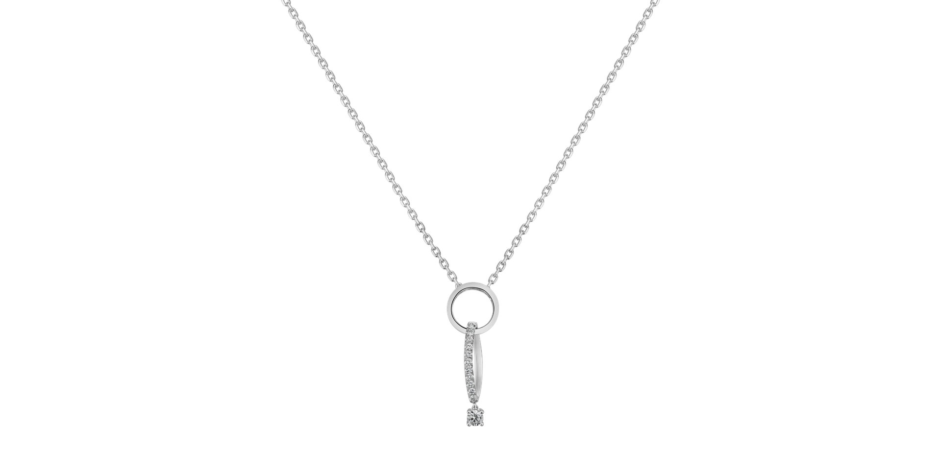 Diamond pendant Champs Elysées