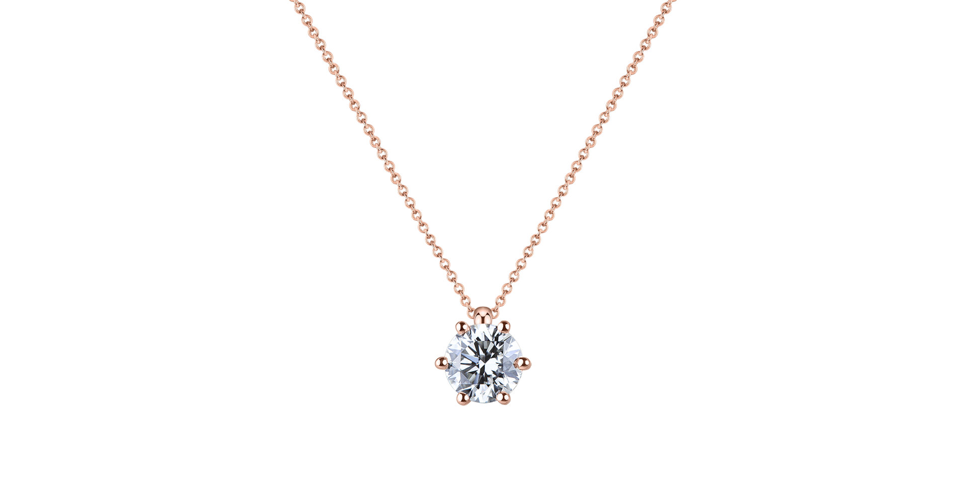 Diamond necklace Eternal Drop