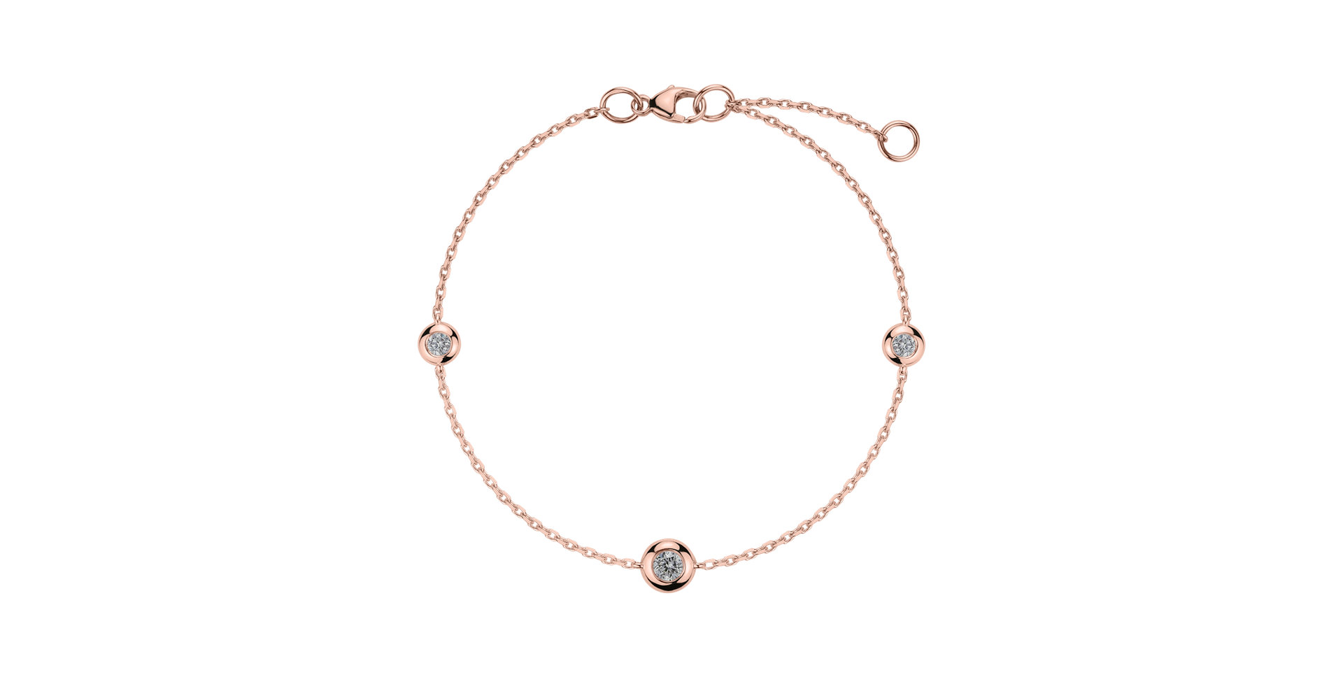 Diamond bracelet Faith Dots