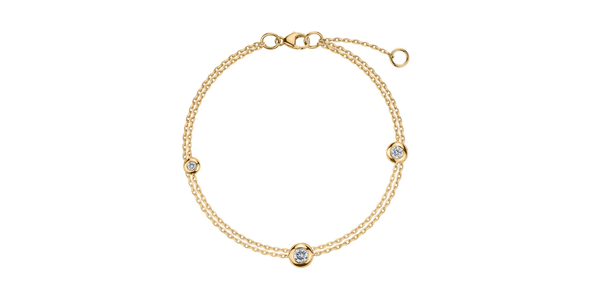 Bracelet with diamonds Declan