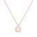 Diamond necklace Cut Coins F4