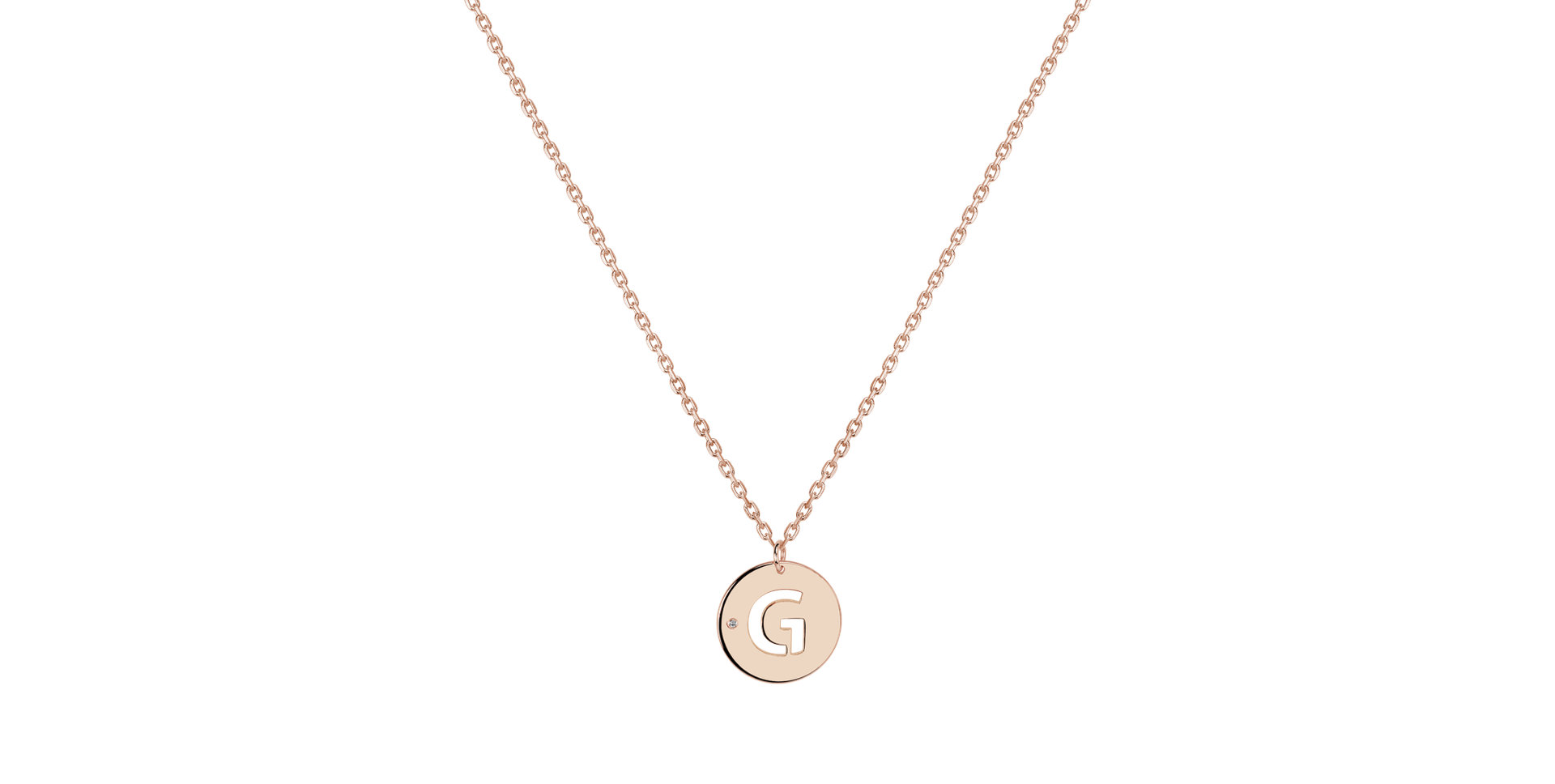 Diamond necklace Cut Coins G