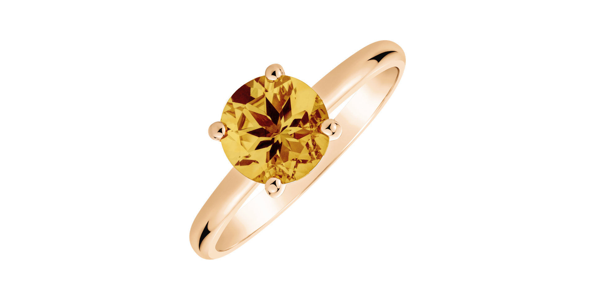 Ring with Citríne Bonbon