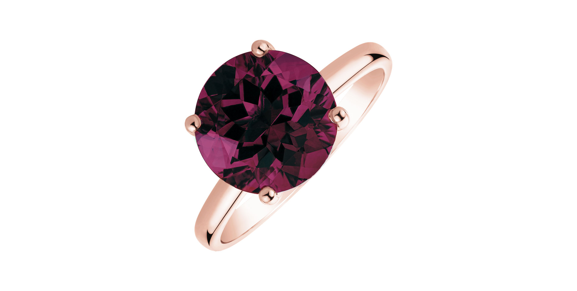 Ring with Rhodolite Bonbon