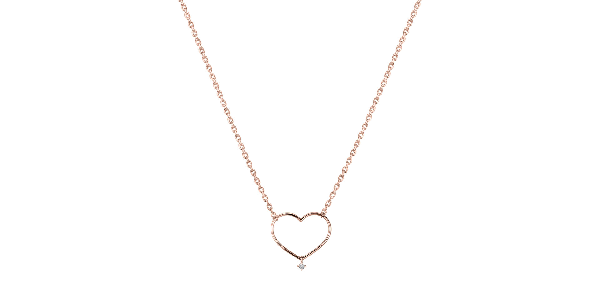 Diamond necklace Desperate Heart