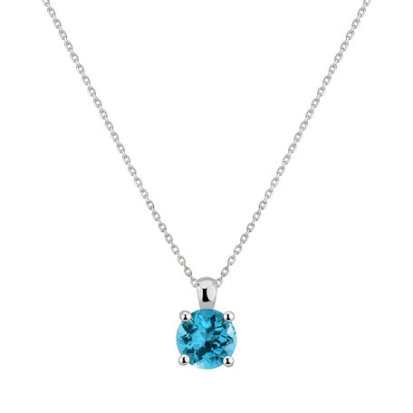 Pendant with Topaz Swiss Monsoon Bonbon
