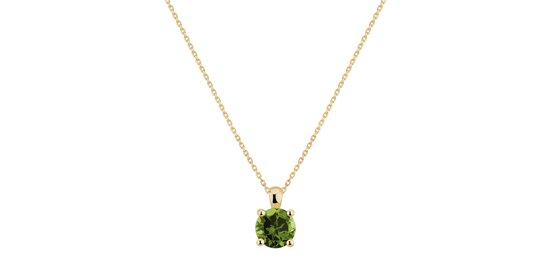 Necklace with Peridot Monsoon Bonbon