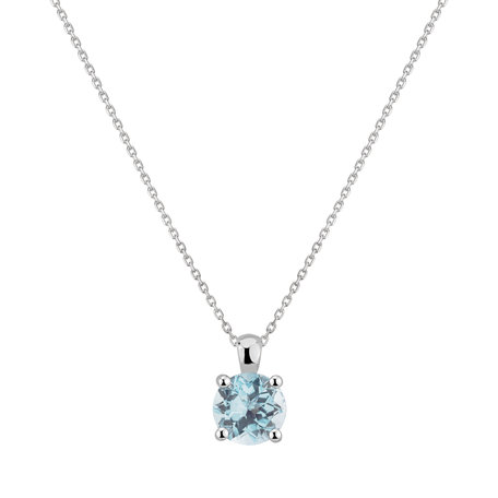 Necklace with Aquamarine Allen