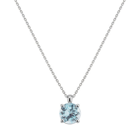 Necklace with Aquamarine Allen