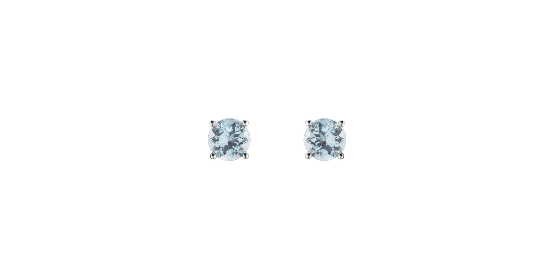 Earrings with Aquamarine Virginia Sparkle