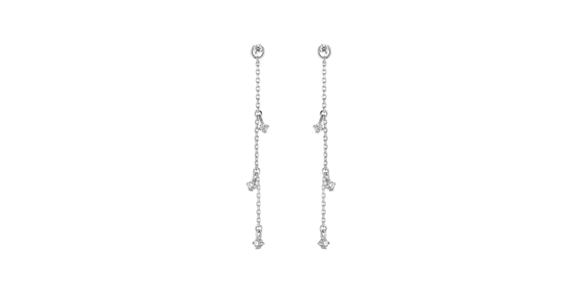 Diamond earrings Cha Cha