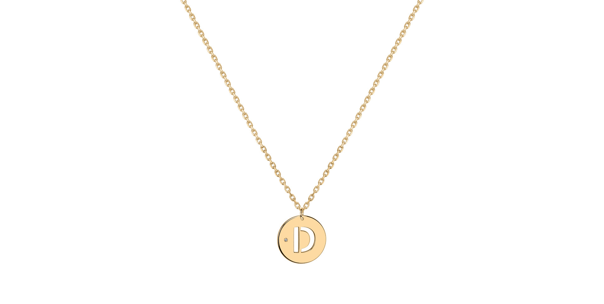 Diamond necklace Cut Coins D