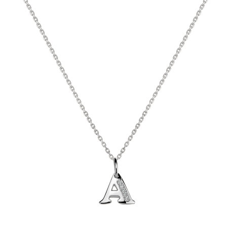 Diamond pendant Dream Letter