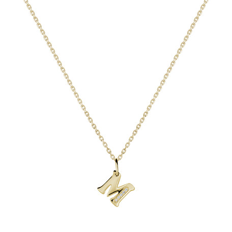 Diamond pendant Dream Letter