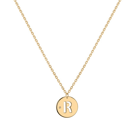 Diamond necklace Cut Coins R