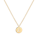 Diamond necklace Cut Coins Z4