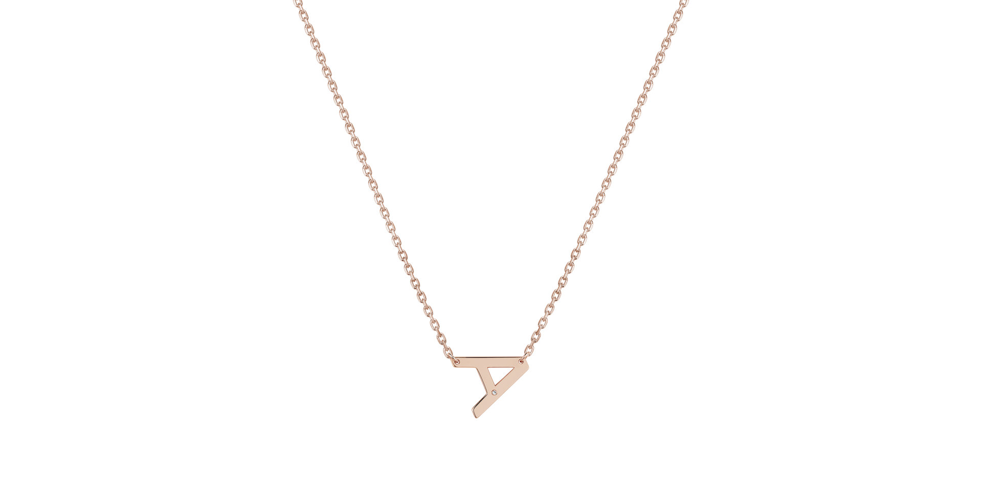 Diamond necklace Big Laser Line A