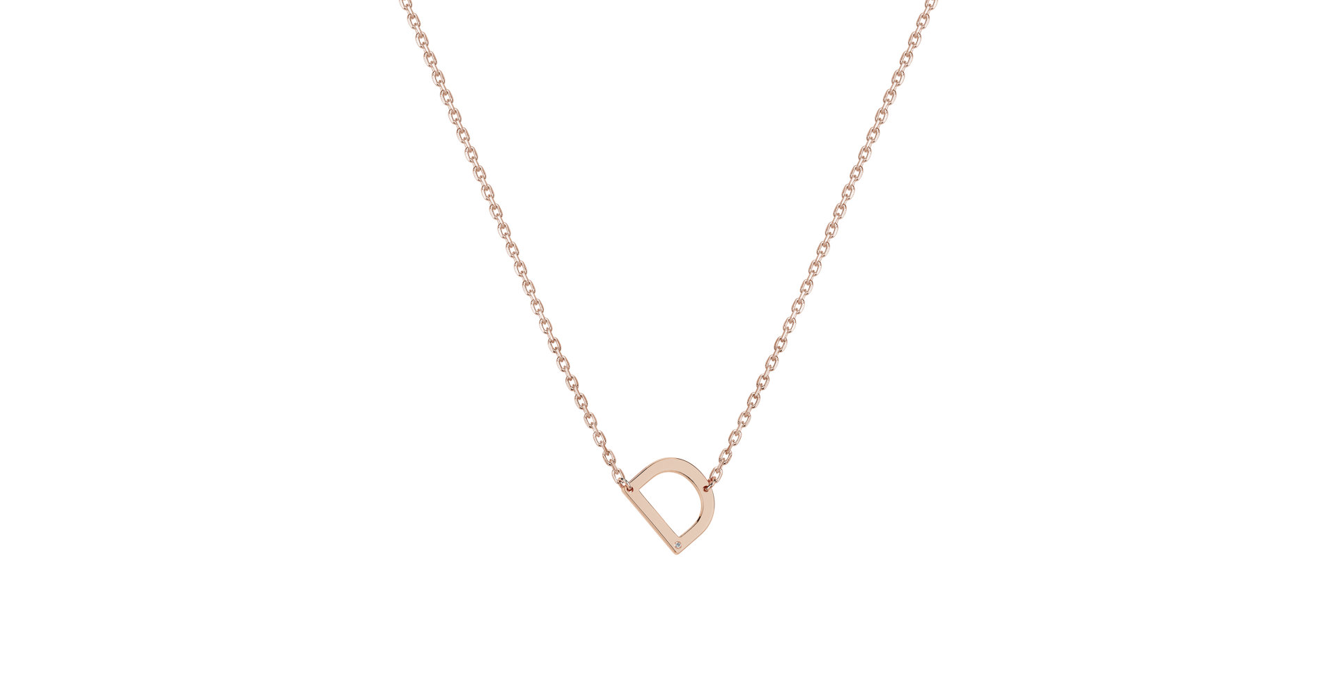 Diamond necklace Big Laser Line D