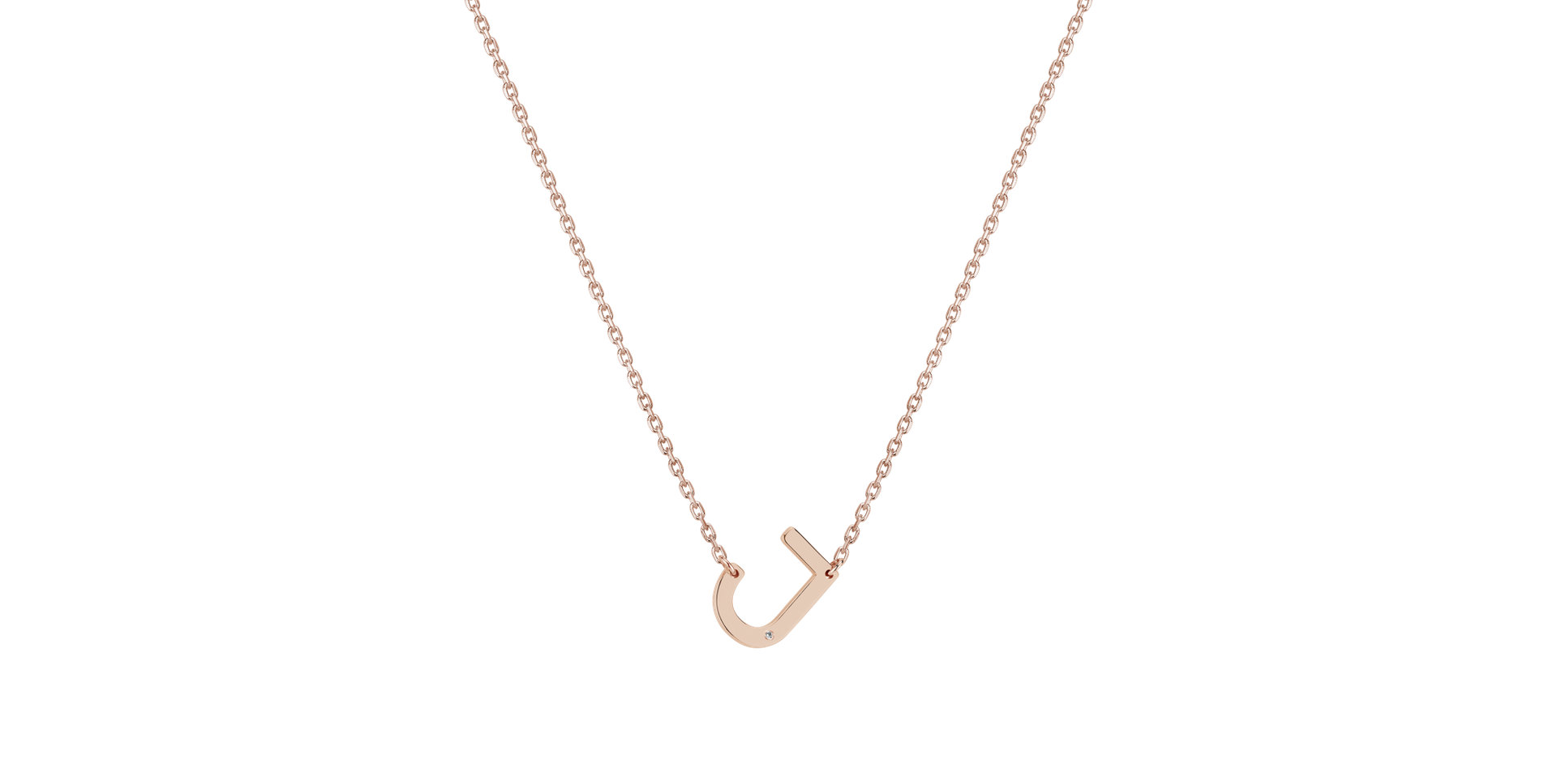 Diamond necklace Big Laser Line J