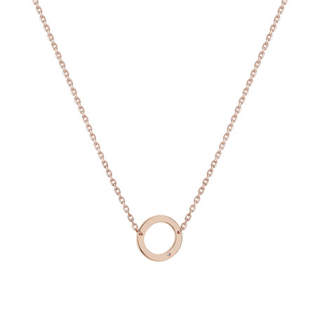 Diamond necklace Big Laser Line O