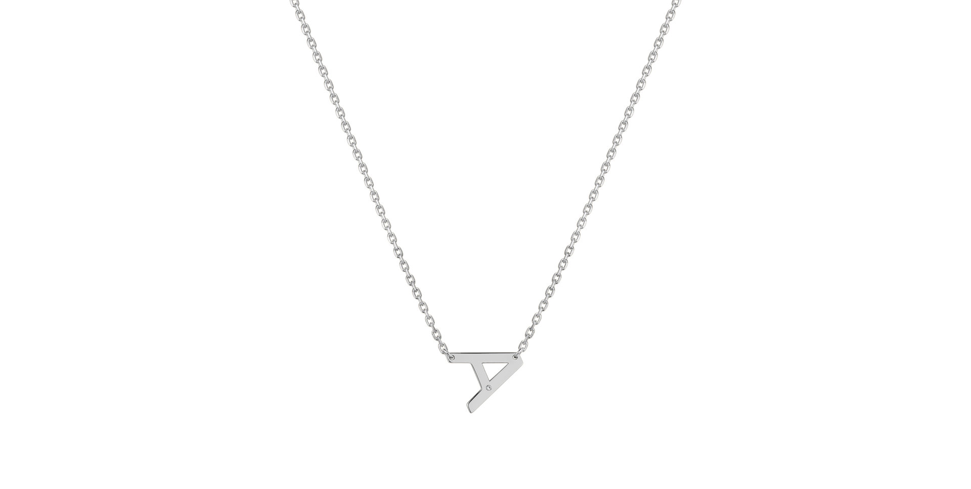 Diamond necklace Big Laser Line A