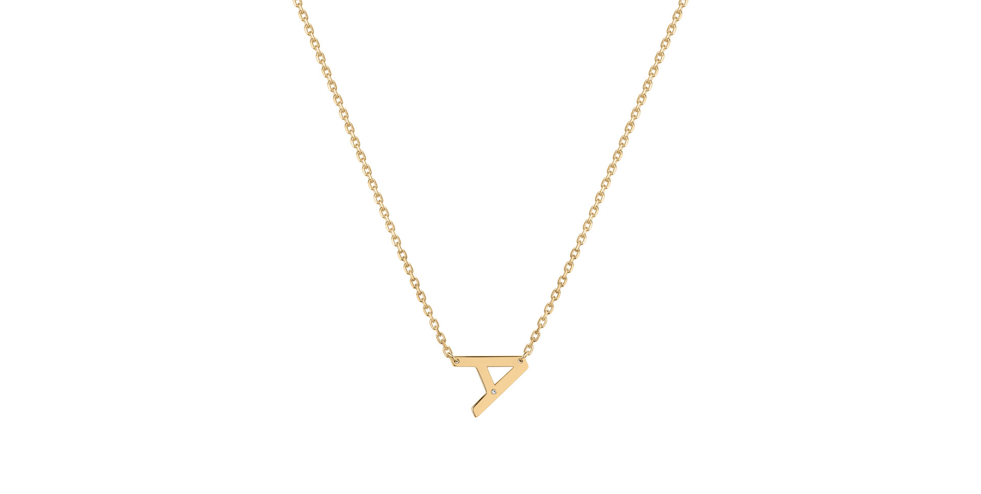 Diamond necklace Big Laser Line A