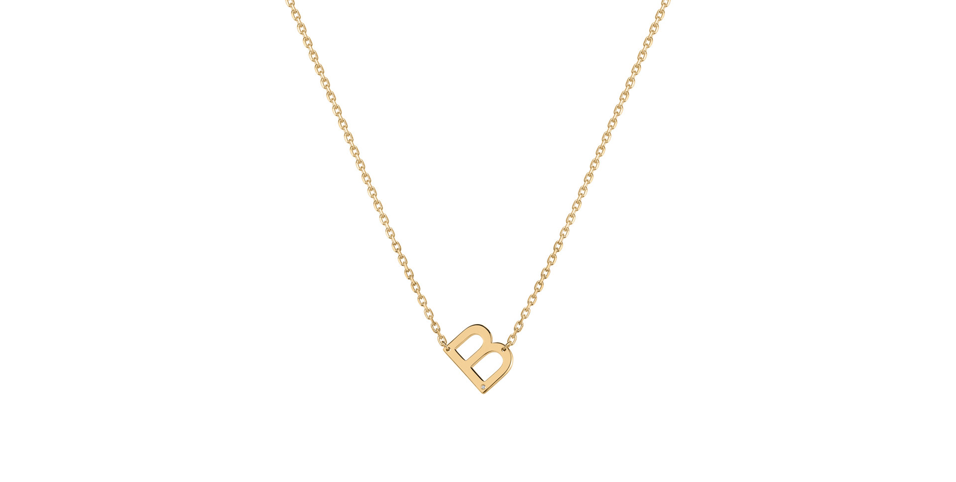 Diamond necklace Big Laser Line B