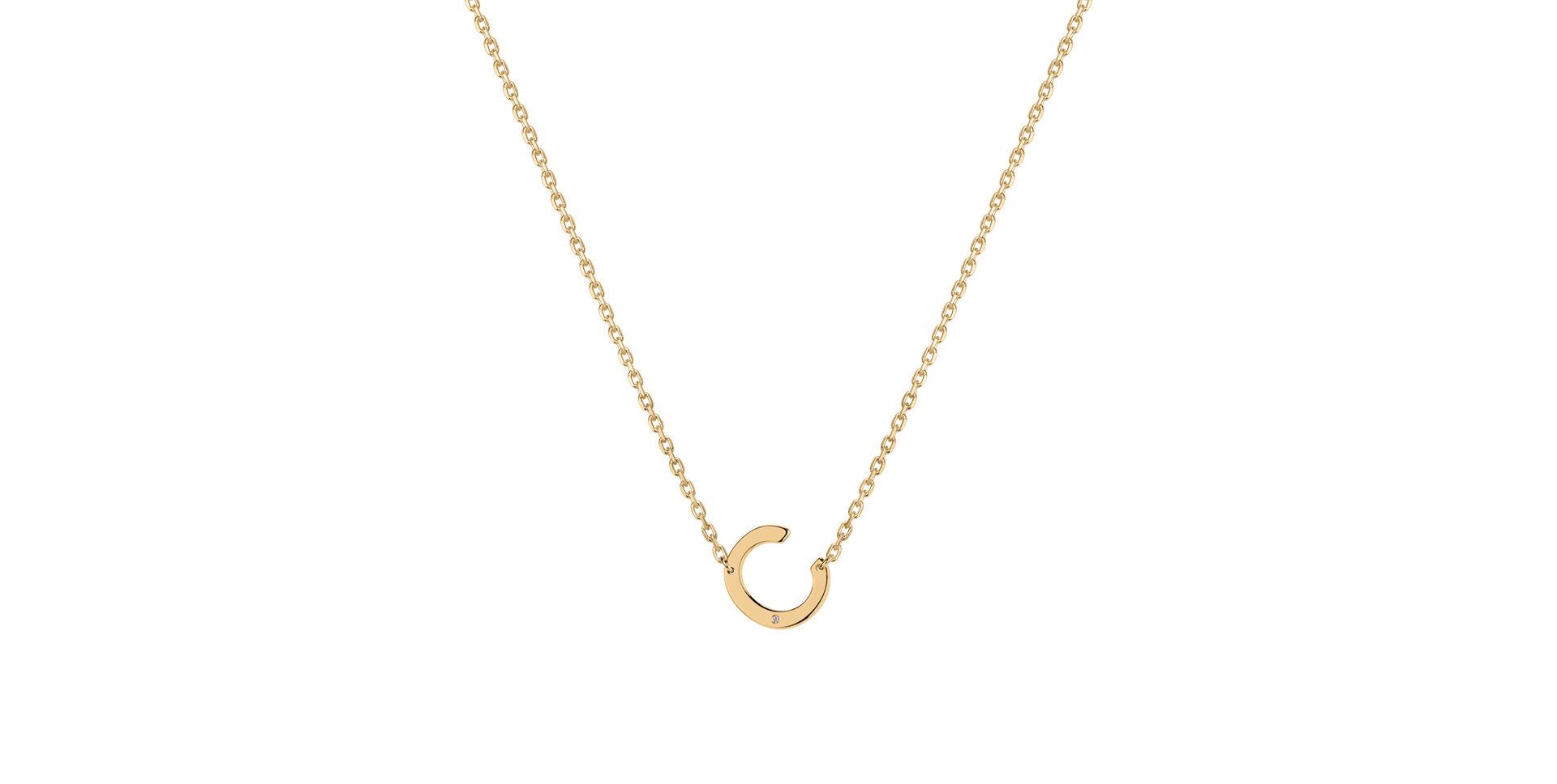 Diamond necklace Big Laser Line C