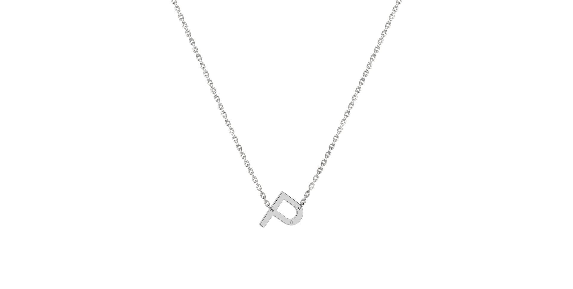 Diamond necklace Big Laser Line P