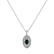 Diamond pendant with Emerald Eye of The Dragon3
