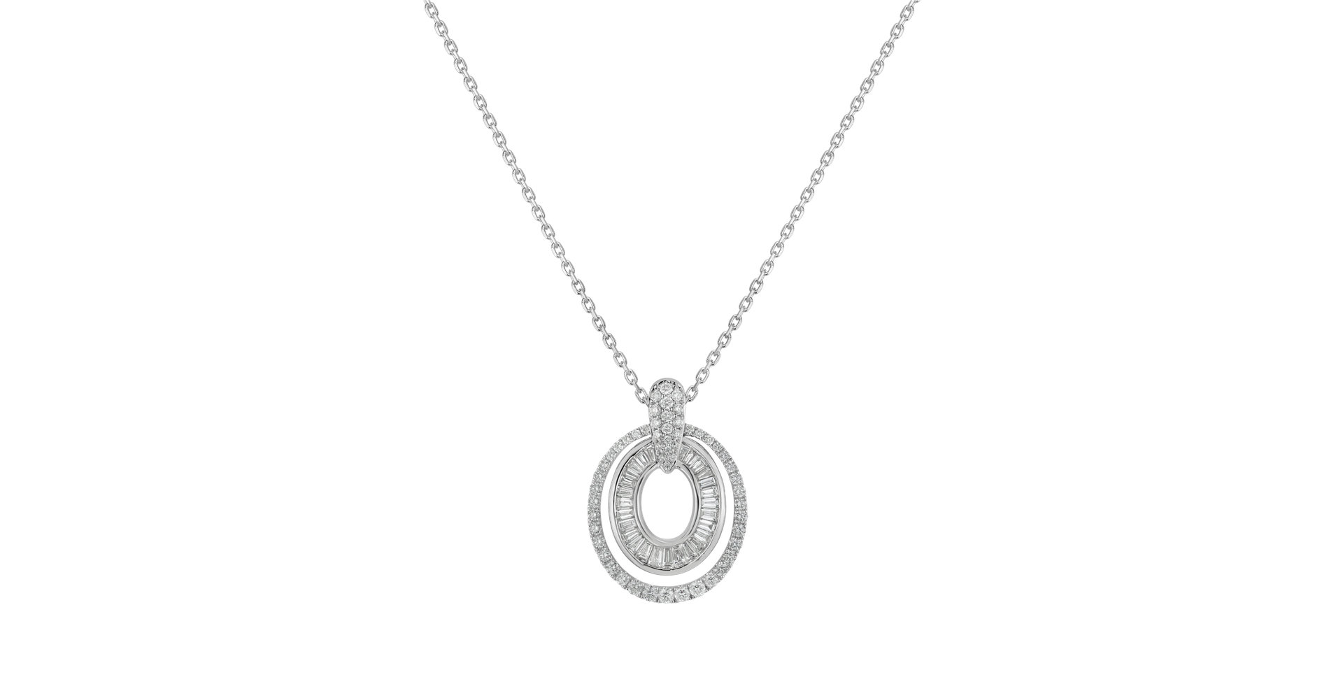 Diamond pendant Genevieve