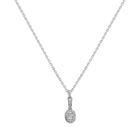 Children's diamond pendant Caitlyn