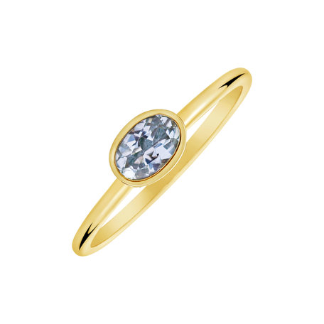 Ring with Topaz Passion