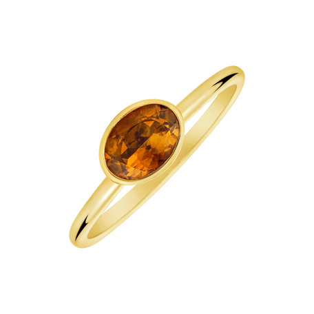 Ring with Citrine Mystic Essence