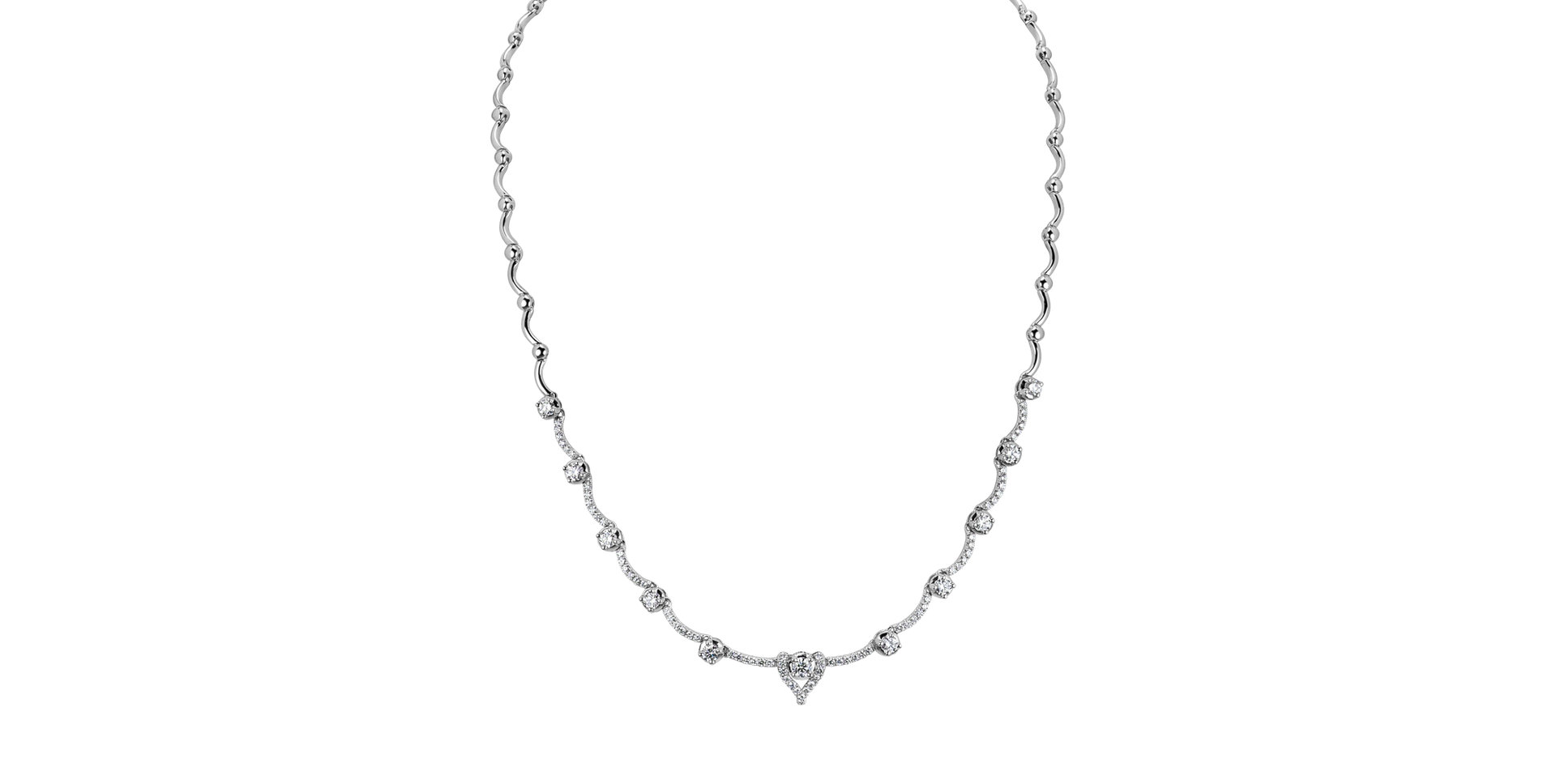 Diamond necklace Shining Morris