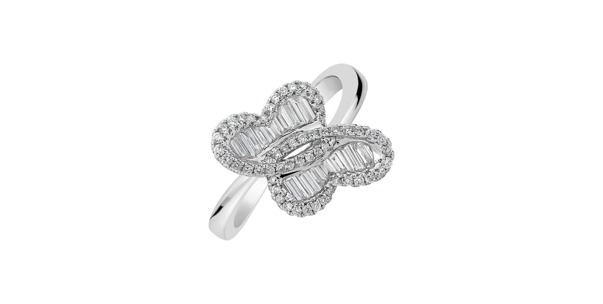 Diamond ring Beautiful Butterfly