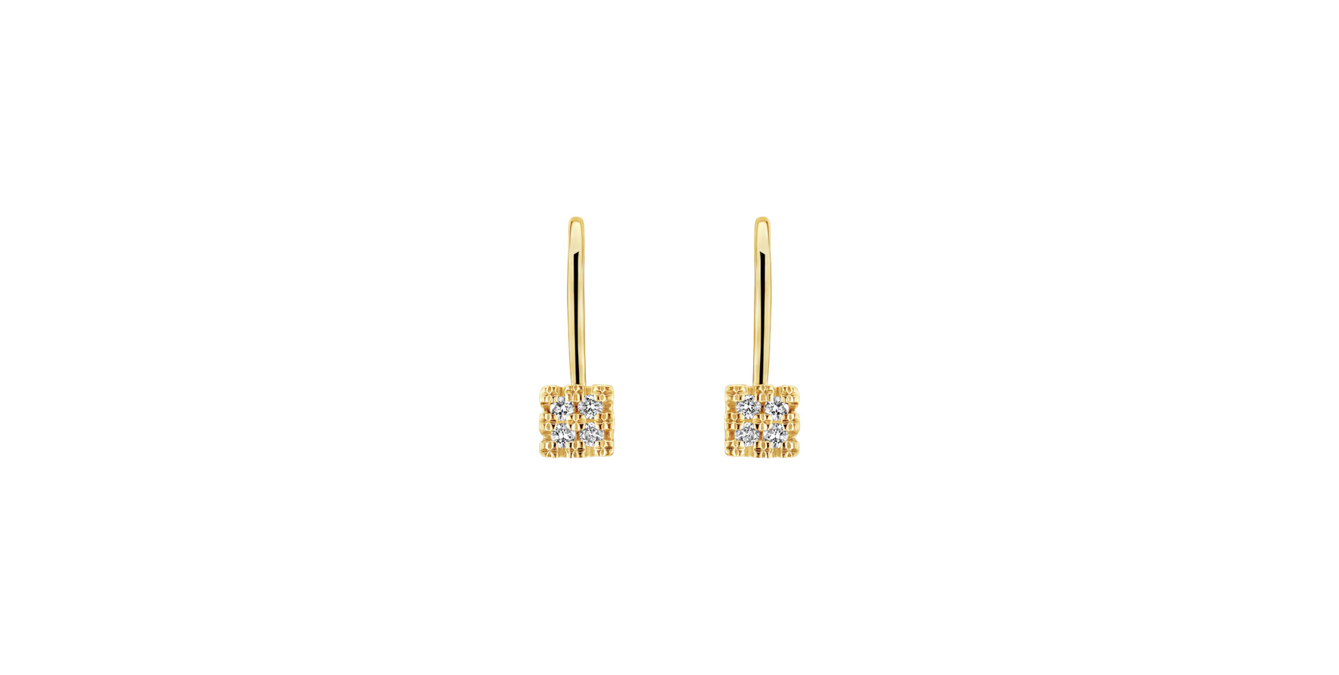Diamond earrings Amphelice
