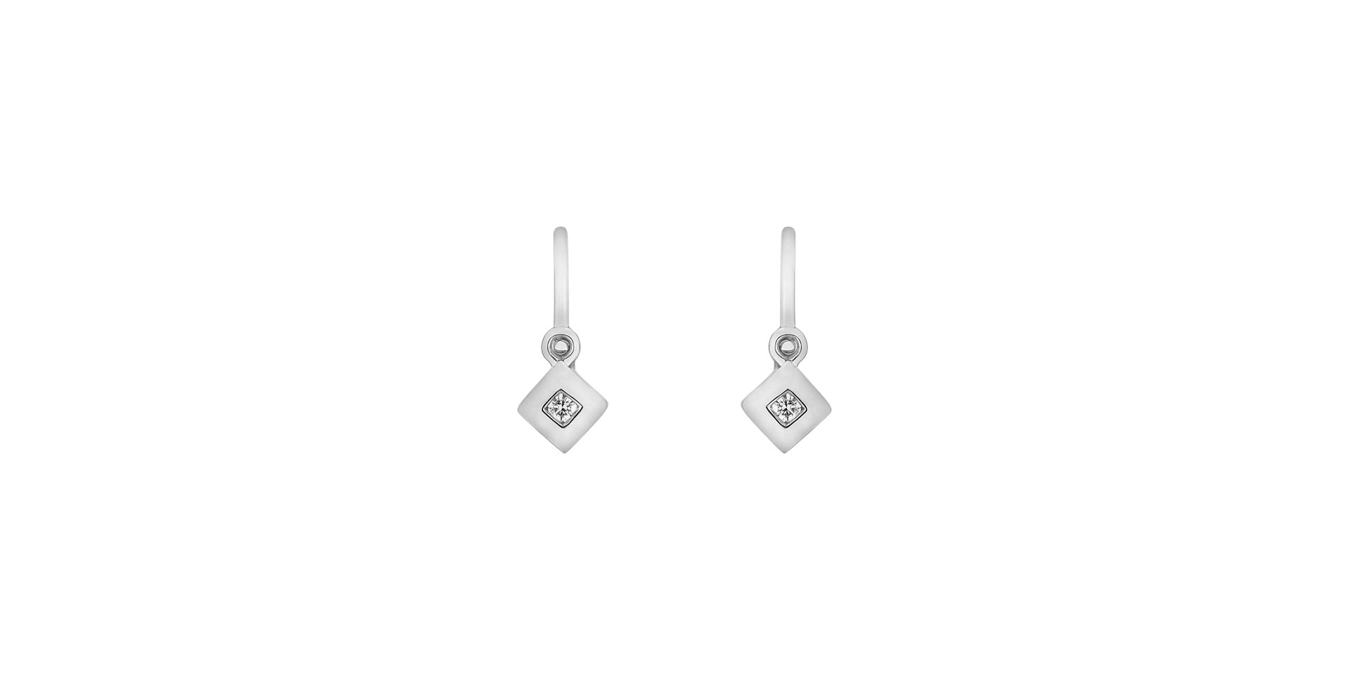 Children's diamond earrings Diamond Baby
