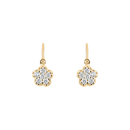 Children's diamond earrings Arleta