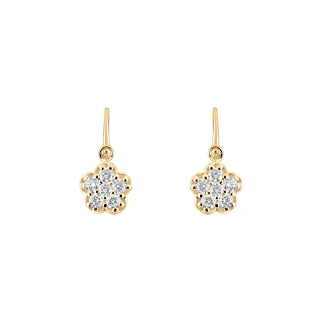 Children's diamond earrings Arleta