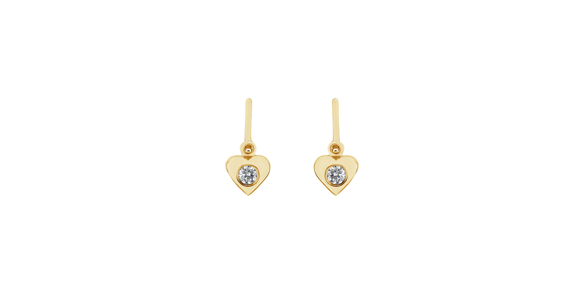 Children's diamond earrings Selma