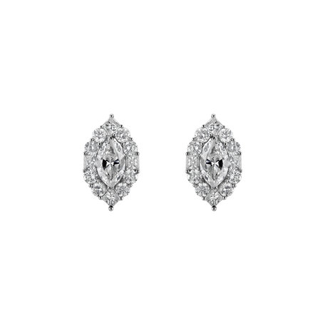 Diamond earrings Rising Opium