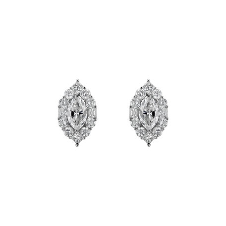Diamond earrings Rising Opium