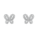 Diamond earrings Godiva Butterfly5