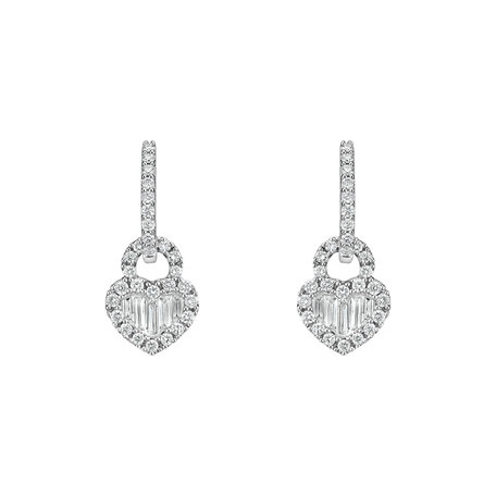 Diamond earrings Indra