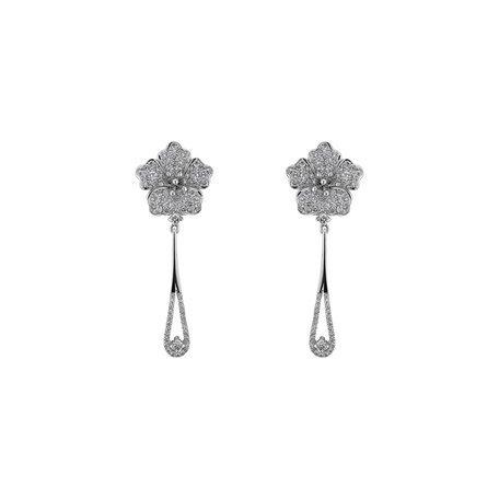 Diamond earrings Miss Flora