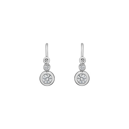 Children's diamond earrings Diamond Beauty