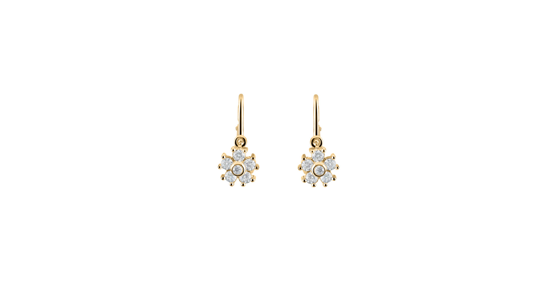 Children's diamond earrings Diamond Emotion