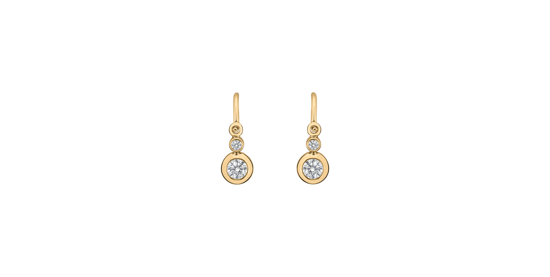 Children's diamond earrings Diamond Beauty