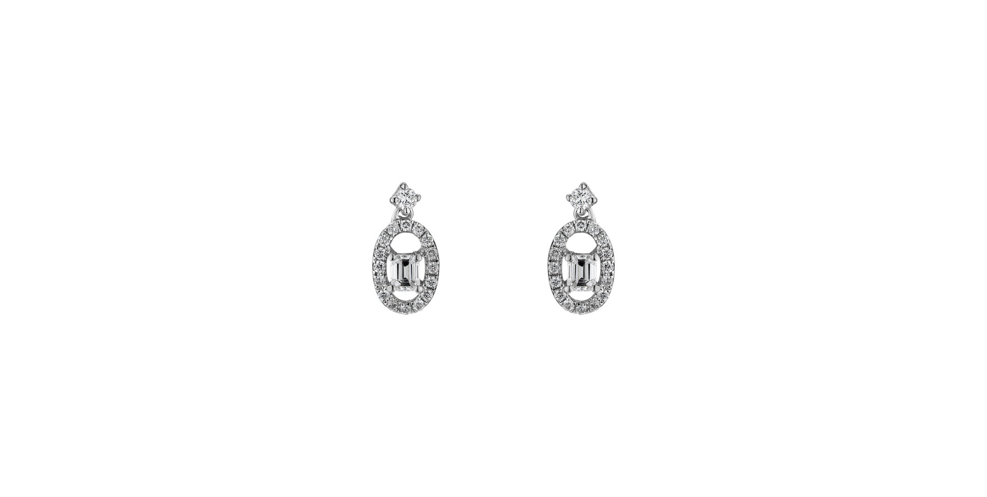 Diamond earrings Miracle Glance